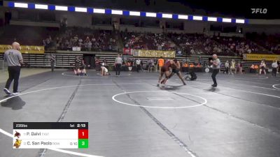 235 lbs Consi Of 8 #2 - Prasad Dalvi, Texas State vs Christopher San Paolo, Rowan