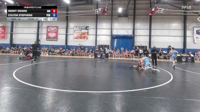 84 lbs Henry Riesen, Indiana vs Colton Stephens, Pennsylvania Red