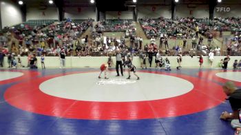 55 lbs Quarterfinal - Bodhi Hyatt, John Wayne Corcoran Wrestling Association vs Damien Sierra, Georgia