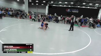 144 lbs Cons. Round 6 - Dimas Sosa, NXT Level Wrestling Academy vs Tyson Newman, MN Elite Wrestling Club