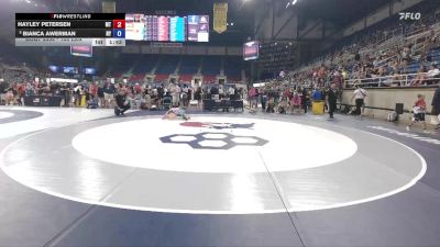 105 lbs Cons. Rd Of 64 - Hayley Petersen, MT vs Bianca Awerman, NY