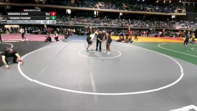 5A 215 lbs Champ. Round 1 - Roman Fraser, Azle vs Gerardo Carr, Edinburg Vela