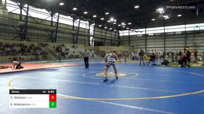 Semifinal - Owen Webster, Minnesota vs Gary Wokojance, North Dakota State Univeristy