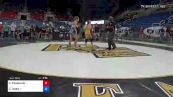 138 lbs Consi Of 16 #1 - Sierra Pienkowski, Indiana vs Celina Cooke, Nevada