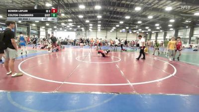 95 lbs Rr Rnd 1 - Bowen Lefler, NC Gold - MS vs Colton Chambers, Quest School Of Wrestling MS - MS