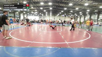 95 lbs Rr Rnd 1 - Bowen Lefler, NC Gold - MS vs Colton Chambers, Quest School Of Wrestling MS - MS