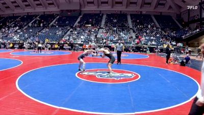 1A-175 lbs Cons. Round 2 - Eli Rider, Haralson County vs Klo Say, Oglethorpe County