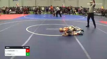 46 lbs Quarterfinal - Chase Chelewski, Colorado Outlaws vs Kaine Breen, Grindhouse WC