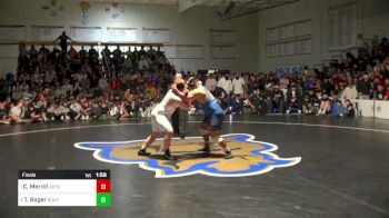 288 lbs Final - Coby Merrill, JW North vs Trayvn Boger, South Summit (UT)