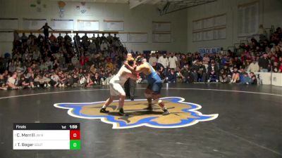 288 lbs Final - Coby Merrill, JW North vs Trayvn Boger, South Summit (UT)