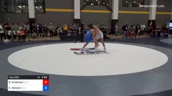70 kg Quarterfinal - Bryce Andonian, Southeast Regional Training Center, Inc vs Caleb Henson, Georgia