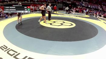 D3-285 lbs Cons. Round 1 - Axel Estrada, Canton C.c. vs Cody Meimer, Mount Gilead