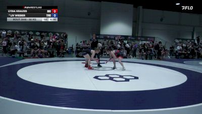 68 kg Cons. Sub-semis - Lydia Krauss, Bearcat Wrestling Club vs Liv Wieber, The Factory Wrestling Club