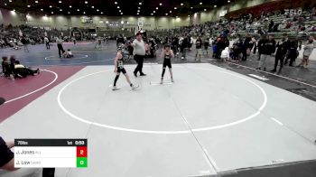 78 lbs Consi Of 4 - Jacob Jones, All In Wr Ac vs Jordan Low, Damonte Ranch WC