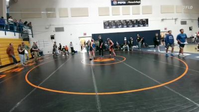 116-123 lbs Round 3 - Delta Craft, Greybull/Riverside vs Brynlee Hopkinson, Worland Middle School