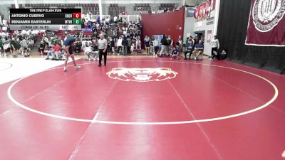 113 lbs Consi Of 16 #2 - Antonio Cuervo, Christopher Columbus vs Benjamin Easterlin, Mount Vernon