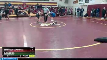 138 lbs 3rd Place Match - Francisco Contreras, Cedarcrest vs Kai Calhoun, Graham-Kapowsin