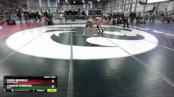 96 lbs Cons. Round 2 - Connor Emerson, INWTC vs Owen Bendele, Washington