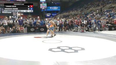 120 lbs Champ. Rd Of 128 - Thiago Silva, California vs Brendon Oehme, South Dakota