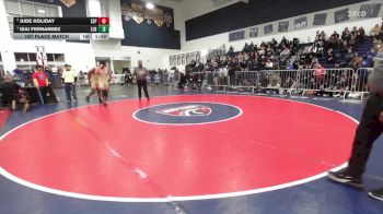 175 lbs 1st Place Match - Isai Fernandez, St. John Bosco vs Jude Holiday, Esperanza