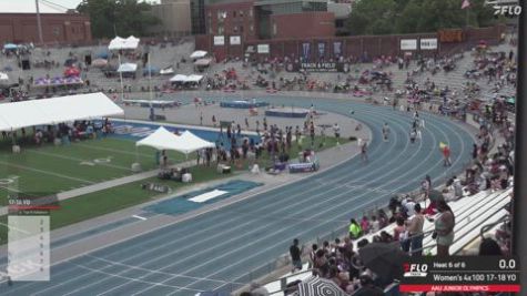 2026 AAU Junior Olympic Games - Youth Girls' 4x100m Relay, Semi-Finals 6 - Age 17-18