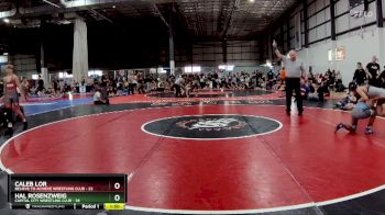 100 lbs Semifinals (4 Team) - Hal Rosenzweig, CAPITAL CITY WRESTLING CLUB vs Caleb Lor, BELIEVE TO ACHIEVE WRESTLING CLUB