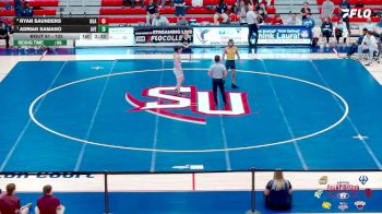 125 lbs 1st Place Match - Adrian Samano, Averett vs Ryan Saunders, Roanoke College