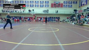 197 lbs Champ. Round 1 - Hunter Langham, Umpqua Community College vs Carson Gooley, Southern Oregon