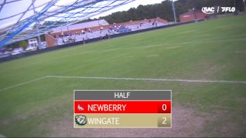 Replay: Newberry vs Wingate | Oct 9 @ 5 PM