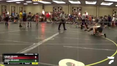 180 lbs Cons. Round 3 - Owen Delgado, Ramsey vs Colby Celuck, Mat Assassins