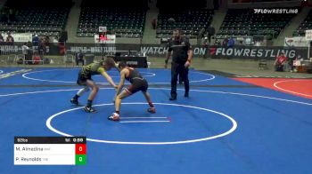 92 lbs Consolation - Matthew Almedina, Mat Assassins WC vs Parker Reynolds, The Compound Indy