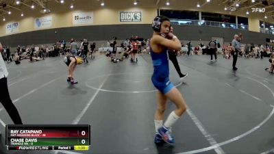 80 lbs Round 2 - Ray Catapano, Mat Assassins Black vs Chase Davis, Triangle WA