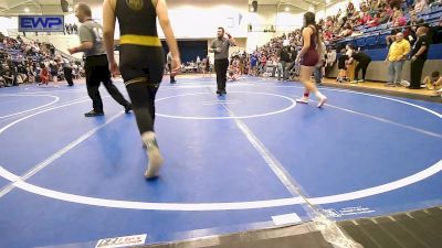 138 lbs Semifinal - Jillian Phetsacksith, Jenks Trojan Wrestling Club vs Elizabeth Mannon, Broken Arrow Wrestling Club