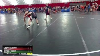 120 lbs Round 1 (6 Team) - Logan Backman, Glenbard East vs Carson Knight, Riverdale