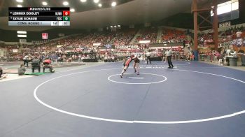 170 lbs Cons. Round 1 - Lennox Dooley, Meriden-Jefferson West HS vs Taylie Schaub, Fort Scott HS