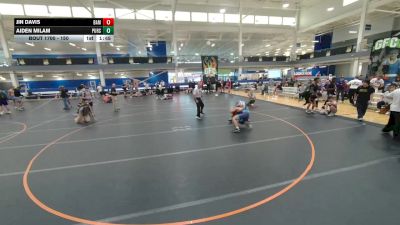 150 lbs 3rd Place Match - Jin Davis, Unattached vs Aiden Milam, Pursuit Wrestling