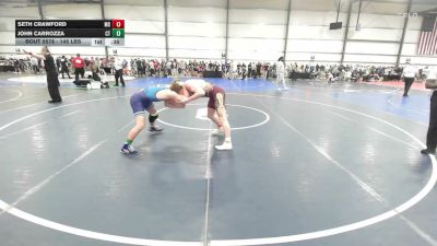 145 lbs Consi Of 32 #2 - Seth Crawford, MD vs John Carrozza, CT