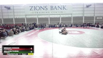 126 lbs Quarterfinal - Benjamin Ploehn, Stansbury vs Brigham Cookson, Mountain View