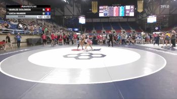 115 lbs Semis - Marlee Solomon, PA vs Lucia Ranieri, NJ