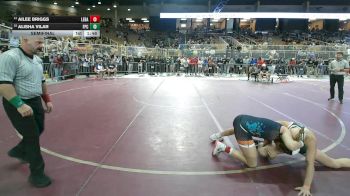 145 lbs Semifinal - Ailee Briggs, Lemon Bay vs Alisha Vilar, Flagler Palm Coast
