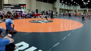 95 lbs Round 5 (8 Team) - Colton Strange, Patriot WC Dothan vs Kian Green, MF Dynasty