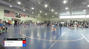 120 lbs Cons. Round 2 - Emileen Jim, Logan vs Alexa Marshall, Panguitch