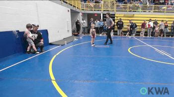 45 lbs Round Of 32 - Trek Castor, Woodward Youth Wrestling vs Greyson Lemons, Watonga Youth Wrestling