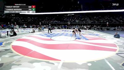 Cons. Semi - Hadley Bryant, Harrisburg vs Candice Matsuda, Spearfish