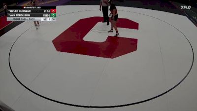 Champ. Round 1 - Rylee Kursave, Arcadia/Loup City Girls vs Ava Ferguson, Conestoga Girls