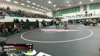 106 lbs Cons. Round 2 - Kade Garcia, Worland vs Tavin Vendetti, Green River