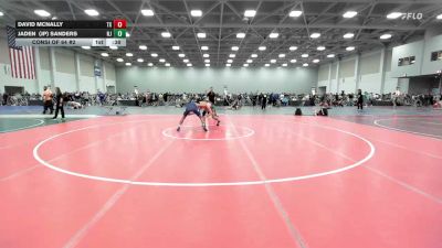 138 lbs Consi Of 64 #2 - David McNally, TX vs Jaden (JP) Sanders, NJ