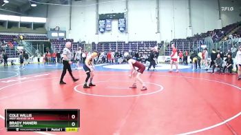 101 lbs Semifinal - Brady Maneri, Auburn HS vs Cole Willis, West Genesee Sr HS