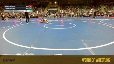80 lbs Consi Of 8 #1 - Masten Felix, MANTANONA-TC vs Aidyn Bryant, Purler Wrestling