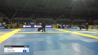 LARISSA CAMPOS CARVALHO vs AMANDA MONTEIRO NOGUEIRA 2019 Pan Jiu-Jitsu IBJJF Championship